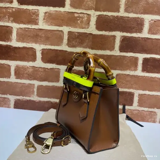 First bag ru bag mini Gucci tote Diana 0530